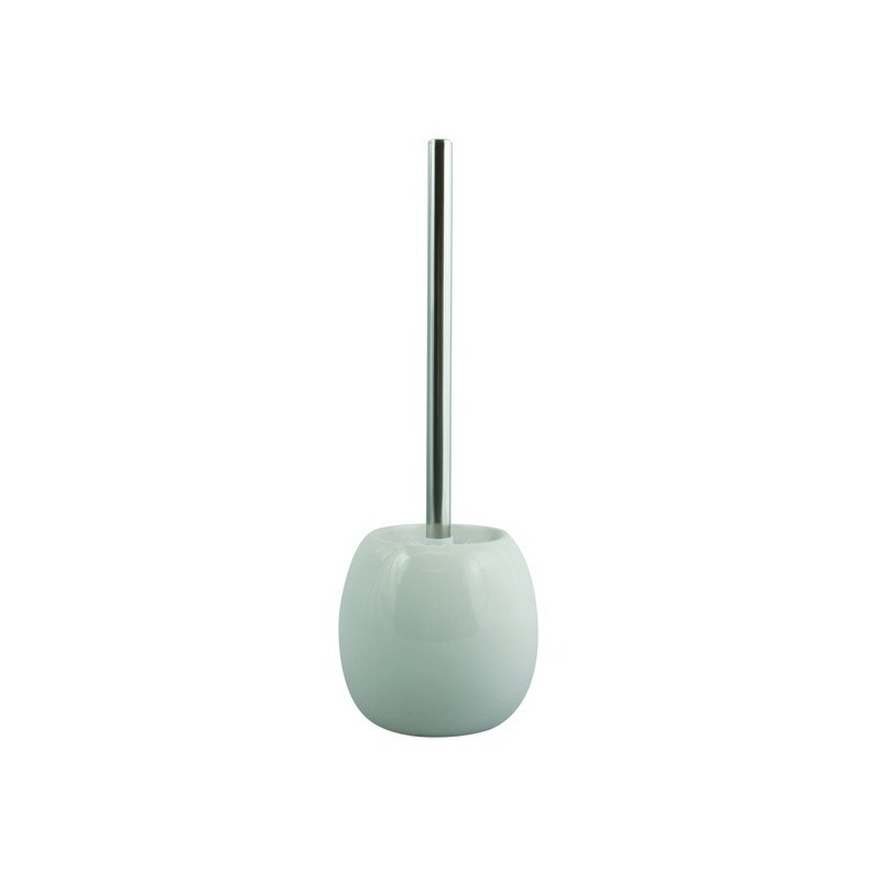 MSV Toilet brush with support Ceramic JAVA White MSV