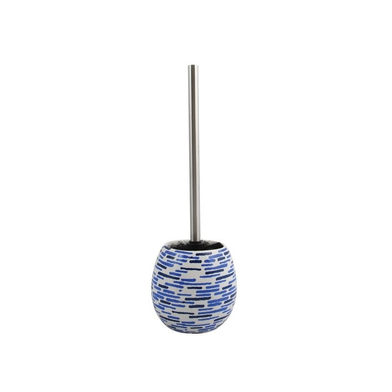 Brosse Wc avec support Céramique JAVA LOFT Bleu Foncé MSV MSV
