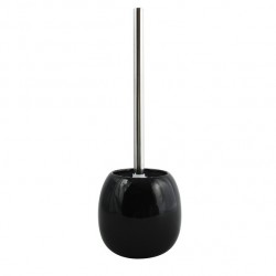 Brosse Wc avec support Céramique JAVA Noir MSV MSV