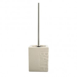 MSV Escobillero con soporte Cerámica KOH TAO Beige MSV