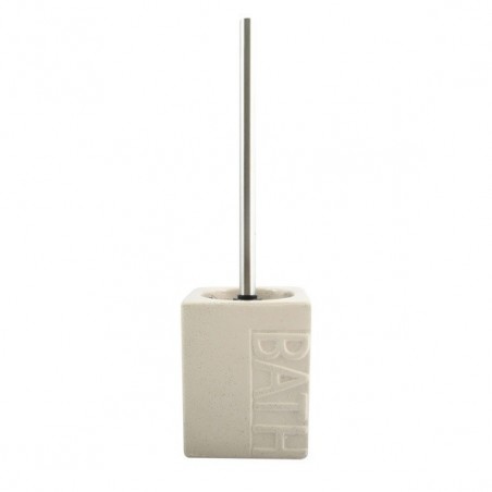 MSV Toilet brush with holder Ceramic KOH TAO Beige MSV
