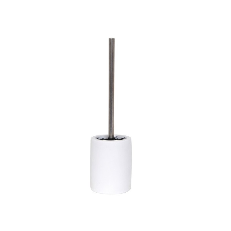 MSV Toilet Brush with Holder Ceramic KYOTO White MSV
