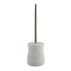 MSV Toilet Brush with Ceramic Holder PALMA White MSV