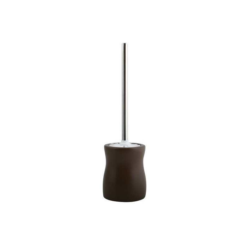 MSV Toilettenbürste mit Halter Keramik PALMA Chocolate MSV