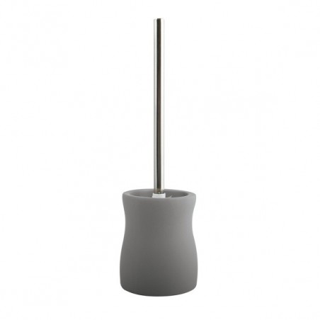 MSV Toilet Brush with Ceramic Holder PALMA Gray MSV