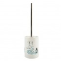 Brosse Wc avec support Céramique RIO Blanc MSV MSV