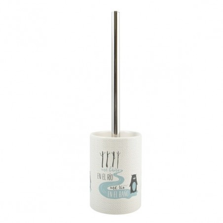 Brosse Wc avec support Céramique RIO Blanc MSV MSV