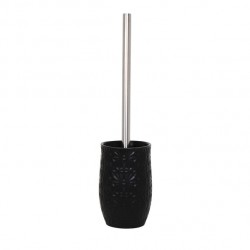 MSV Toilet Brush with Holder Ceramic VENISE Black MSV