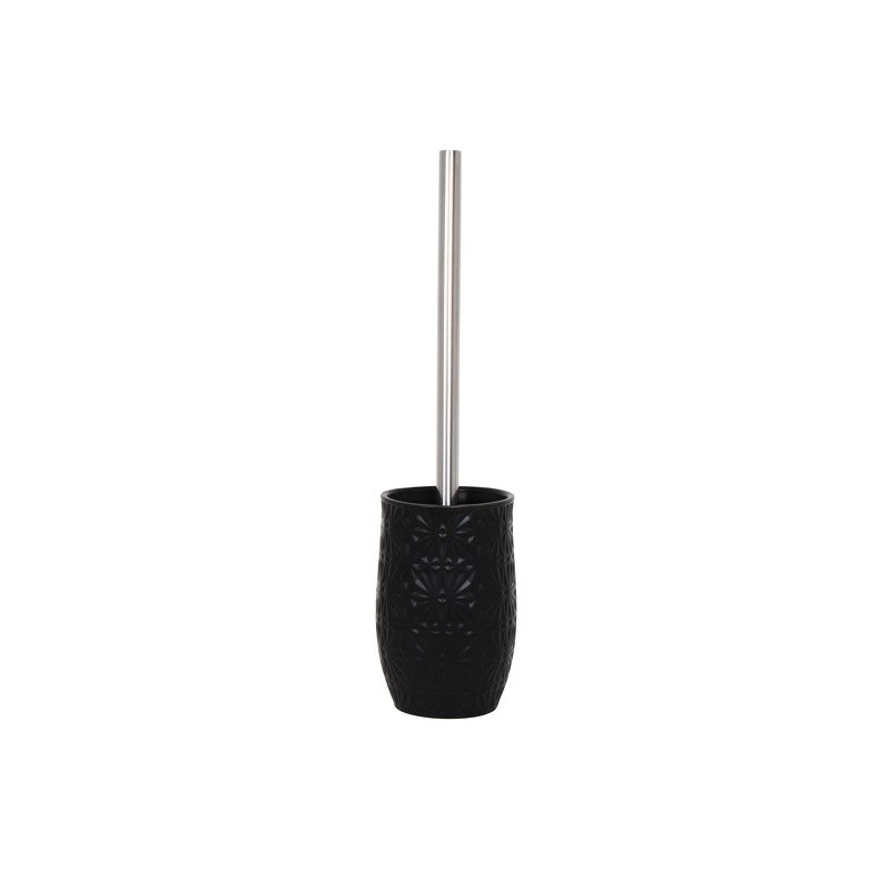 MSV Toilet Brush with Holder Ceramic VENISE Black MSV