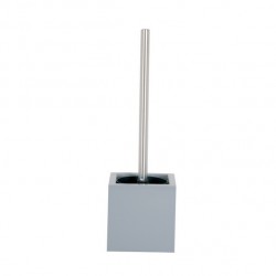 Brosse Wc avec support MDF & Inox Argent MSV MSV