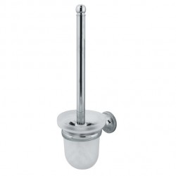 Brosse Wc avec support à fixer LAGUNE Acier Spirella Spirella