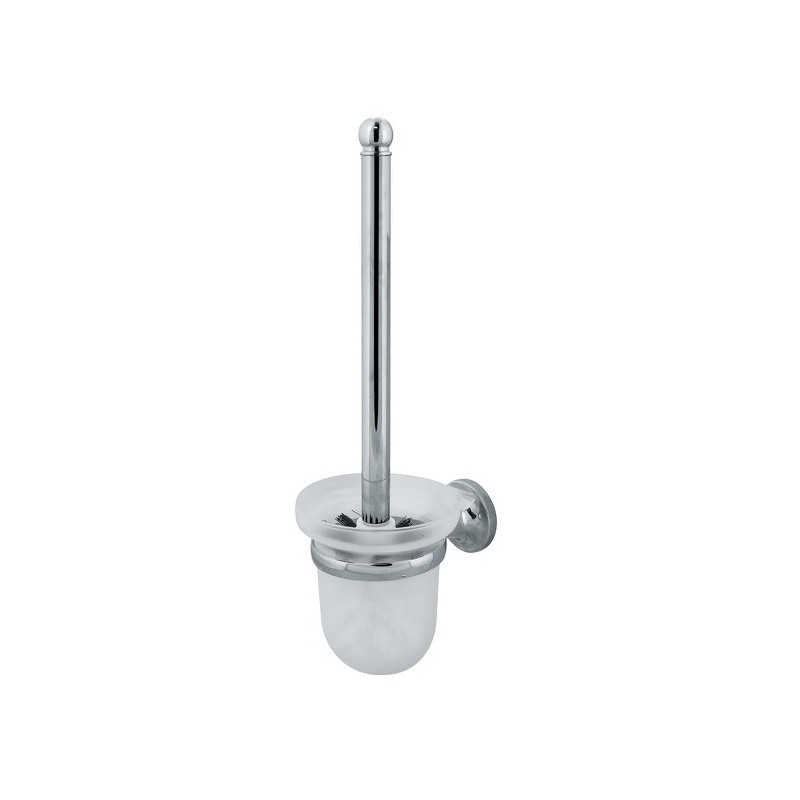Spirella Toilettenbürste mit Halterung zur Befestigung von LAGUNE Steel Spirella