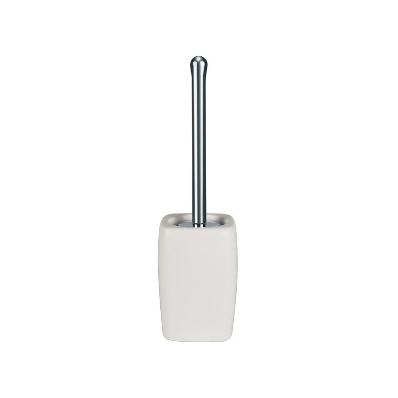 Spirella Escobillero con Soporte Arenisca RETRO Blanco Spirella