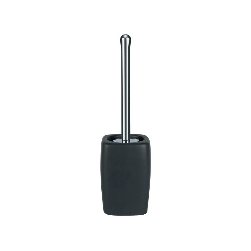 Spirella Escobillero con Soporte Arenisca RETRO Negro Spirella