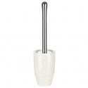 Spirella Scopino con Supporto Ceramica DARWIN PEBBLE Bianco Lucido Spirella
