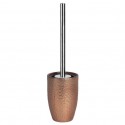 Brosse Wc avec support Céramique DARWIN HAMMERED Cuivré Spirella Spirella