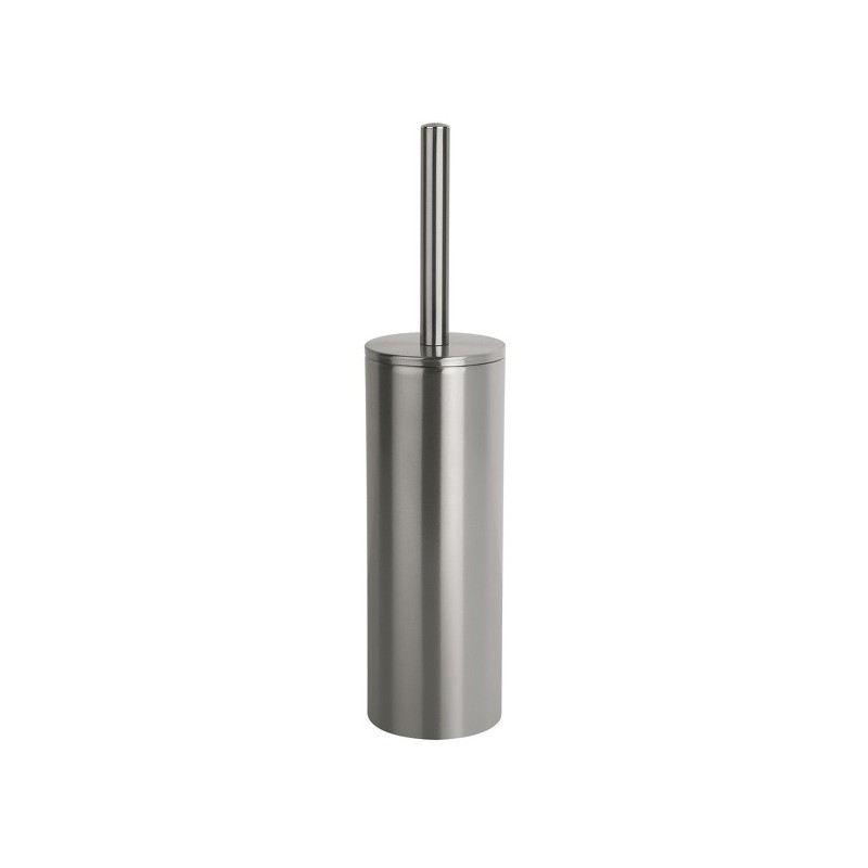 Spirella Escobillero con soporte de acero inoxidable NYO cepillado Spirella