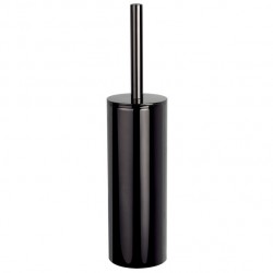 Spirella Toilet brush with stainless steel support NYO Black Titan Spirella