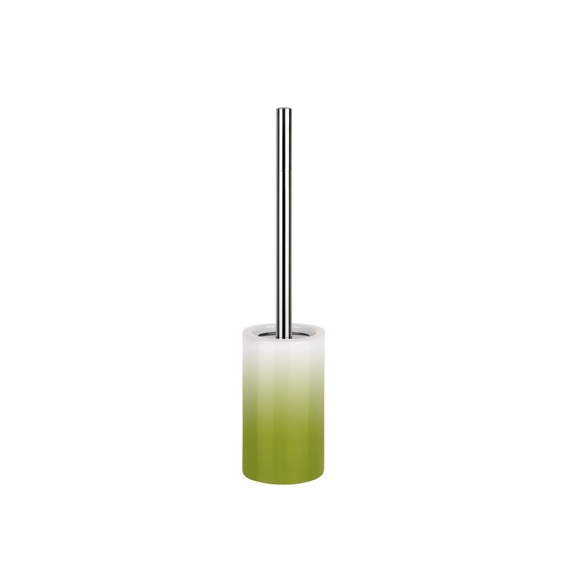 Spirella Escobillero con Soporte Cerámica TUBE GRADIENT Limón Spirella