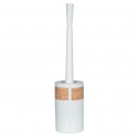 Spirella Toilet Brush with Holder Porcelain TUBE NATURE White Spirella
