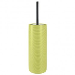 Spirella Toilet Brush with Holder Ceramic TUBE RIBBED Pistachio Spirella