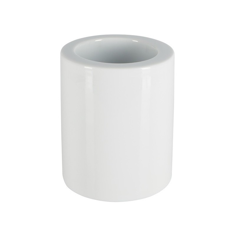 Spirella Toilet Brush with Holder Porcelain JET UNO White Spirella