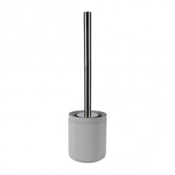 Brosse Wc avec support Céramique CEMENT Gris Spirella Spirella