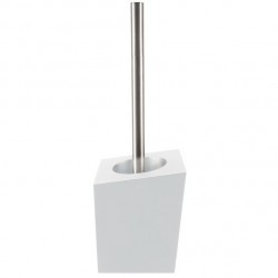 Spirella Scopino con Supporto Polyresin YOSHI Bianco Opaco Spirella