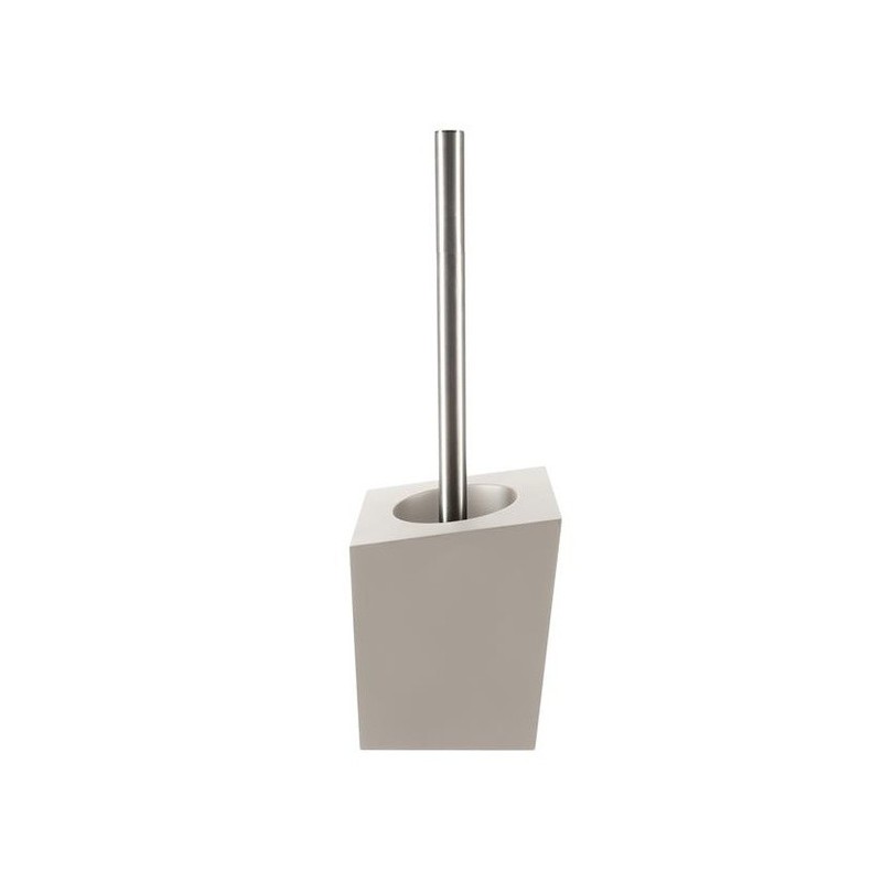 Spirella Toilet Brush with Holder Polyresin YOSHI Taupe Mat Spirella