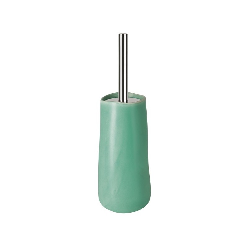 Spirella Escobillero con Soporte de Cerámica Verde SINA Spirella