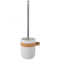 Spirella Escobillero con Soporte Poliresina LIO Blanco Spirella