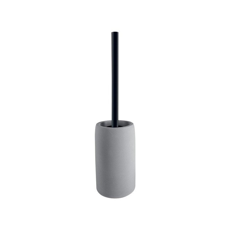 Spirella Toilet Brush with Holder Ceramic GEMMA Dark Gray Spirella