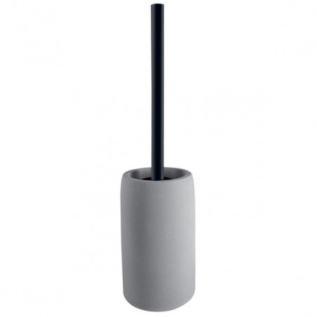Spirella Toilet Brush with Holder Ceramic GEMMA Dark Gray Spirella