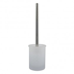 Spirella Toilet Brush with Glass Holder YOKO Misty White Spirella