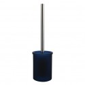 Spirella Toilettenbürste mit Glashalter YOKO Misty Dark Blue Spirella