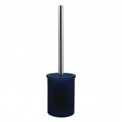 Spirella Toilet Brush with Glass Holder YOKO Misty Dark Blue Spirella