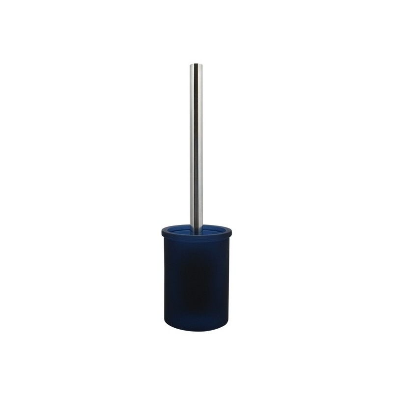 Spirella Escobillero con Portavasos YOKO Misty Azul Oscuro Spirella