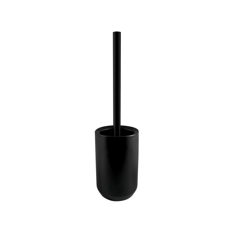 spirella Brosse Wc avec support Céramique JARO Noir Spirella