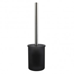 Spirella Scopino con supporto in vetro YOKO Misty Grey Spirella