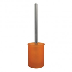 Spirella Toilet Brush with Glass Holder YOKO Misty Orange Spirella