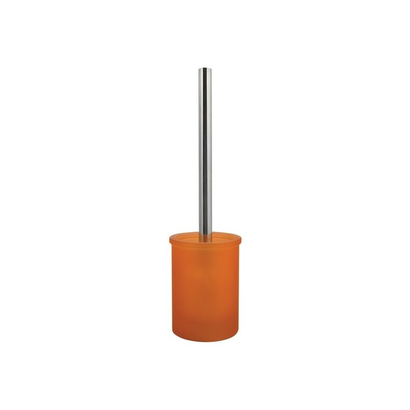 Spirella Escobillero con Portavasos YOKO Misty Orange Spirella