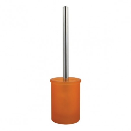 Spirella Toilettenbürste mit Glashalter YOKO Misty Orange Spirella