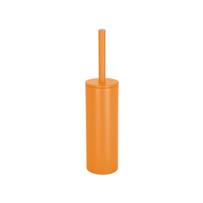 Spirella Escobillero con Soporte Acero AKIRA Naranja Mate Spirella