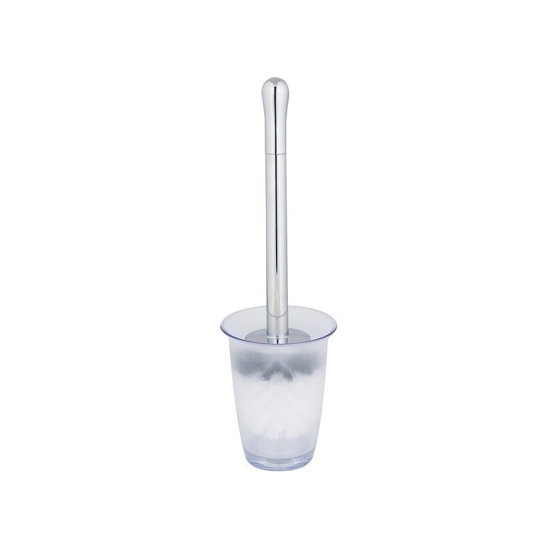Spirella Toilet Brush with Holder PS TORONTO Clear White Spirella