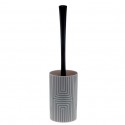 Spirella Escobillero con soporte PS GRAPHIC Black & White Spirella