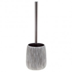 Spirella Scopino con supporto Polyresine HOLLIS White & Taupe Spirella