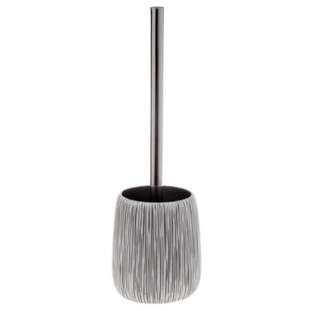 Spirella toilet brush with support Polyresine HOLLIS White & Taupe Spirella