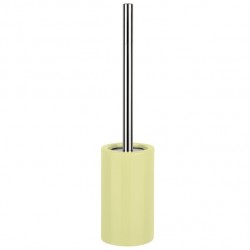 Spirella Toilet Brush with Holder Ceramic TUBE Light Yellow