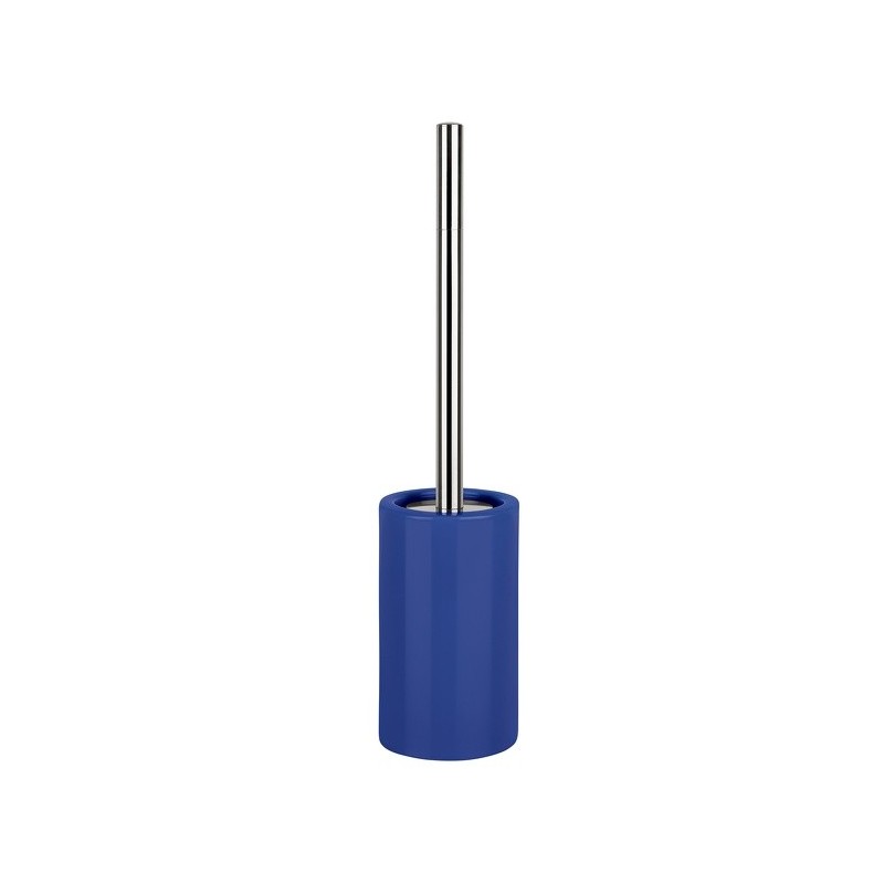 Spirella Escobillero con Soporte Cerámica TUBO Azul Marino Spirella