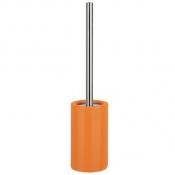 Spirella Toilet Brush with Holder Ceramic TUBE Orange